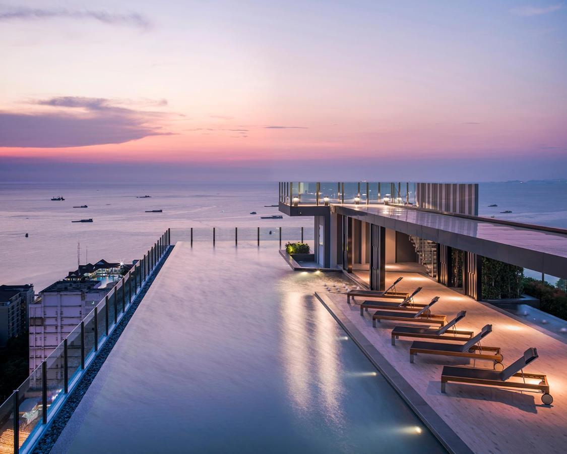 Pattaya Beach Sea View Rooftop Pool Resort Eksteriør bilde